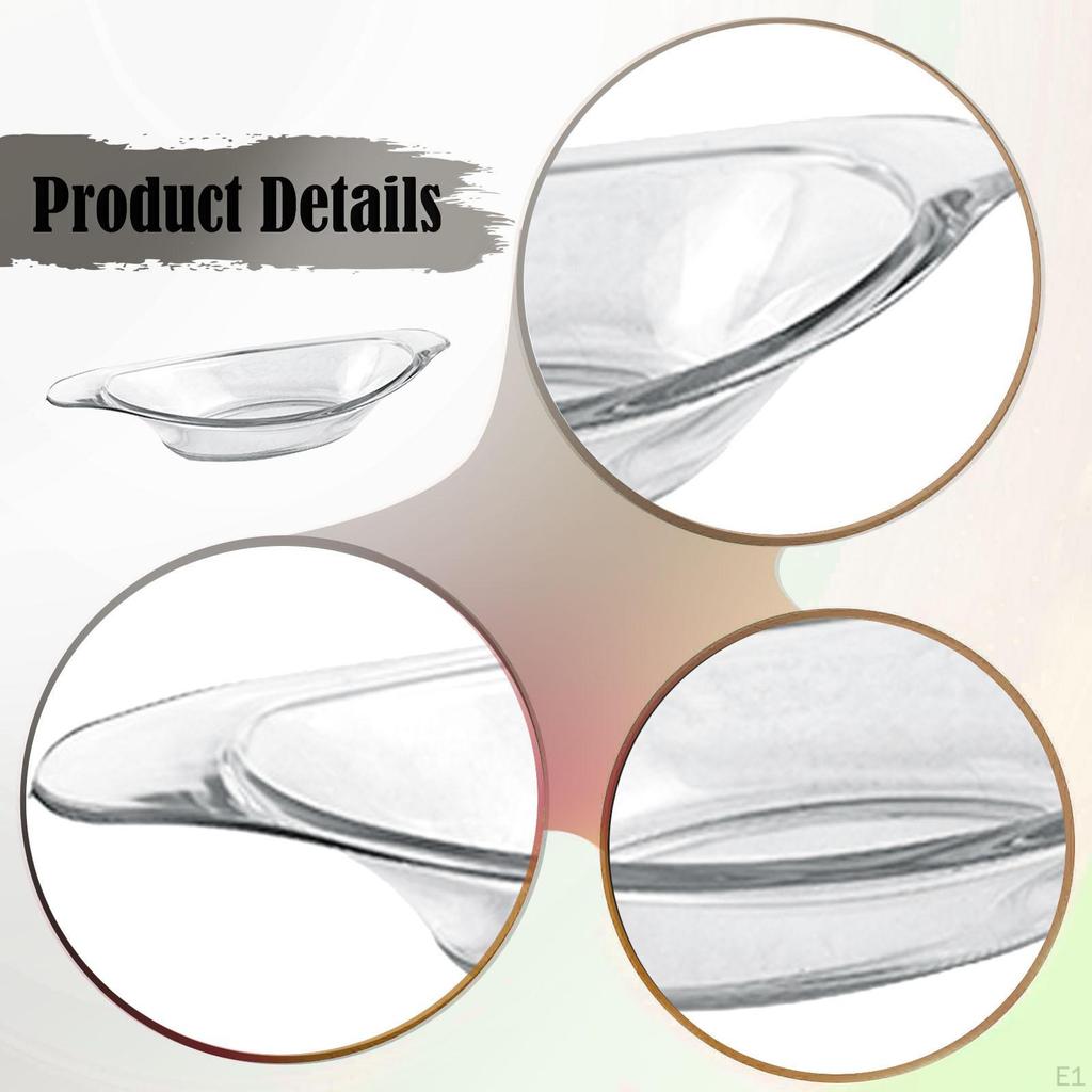 8 шт. Миски для бананового сплита Прозрачный акриловый контейнер для хранения еды Десертная миска для мороженого и сандей для