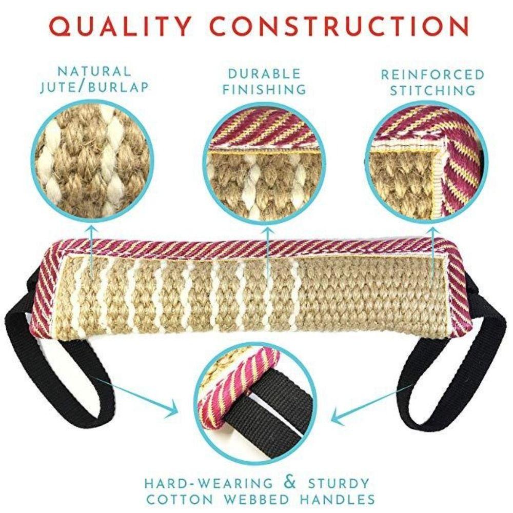 Puppy Chewing Bite-resistant Dog Bite Pillow Rope Handles Interactive Dog Tug Durable Pet Chew Sticks Teeth Grinding