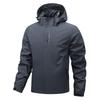 Мужская весенне-осенняя водонепроницаемая ветрозащитная куртка Soft Shell с множеством карманов для активного отдыха