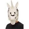 Smiffys Unisex Adult Unicorn Skull Latex Mask