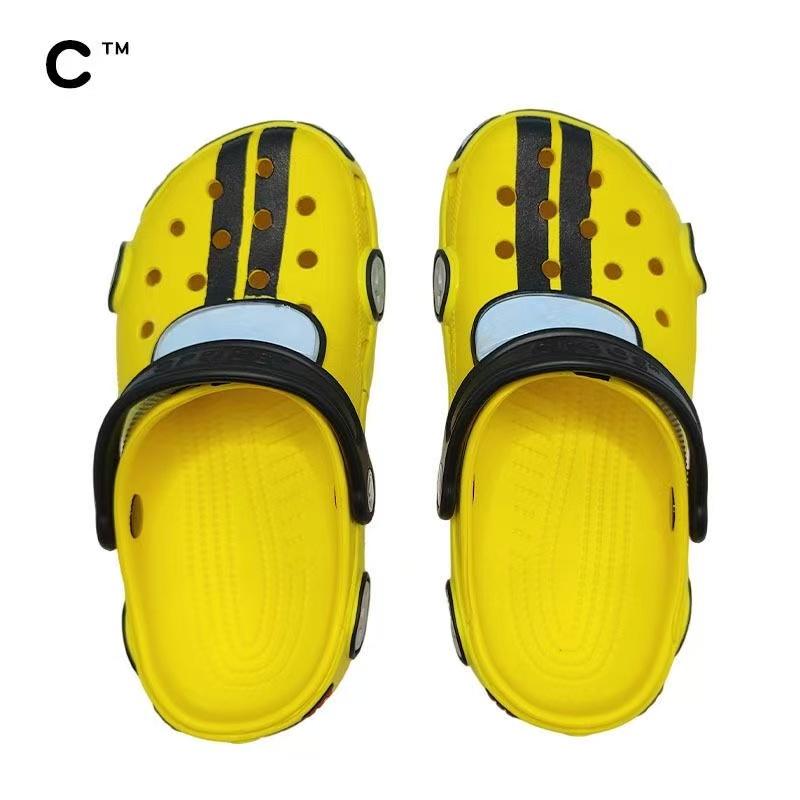 Crocs Классический Автономный Транспорт Бамблби Детская Обувь Унисекс Сандалии и Шлепанцы