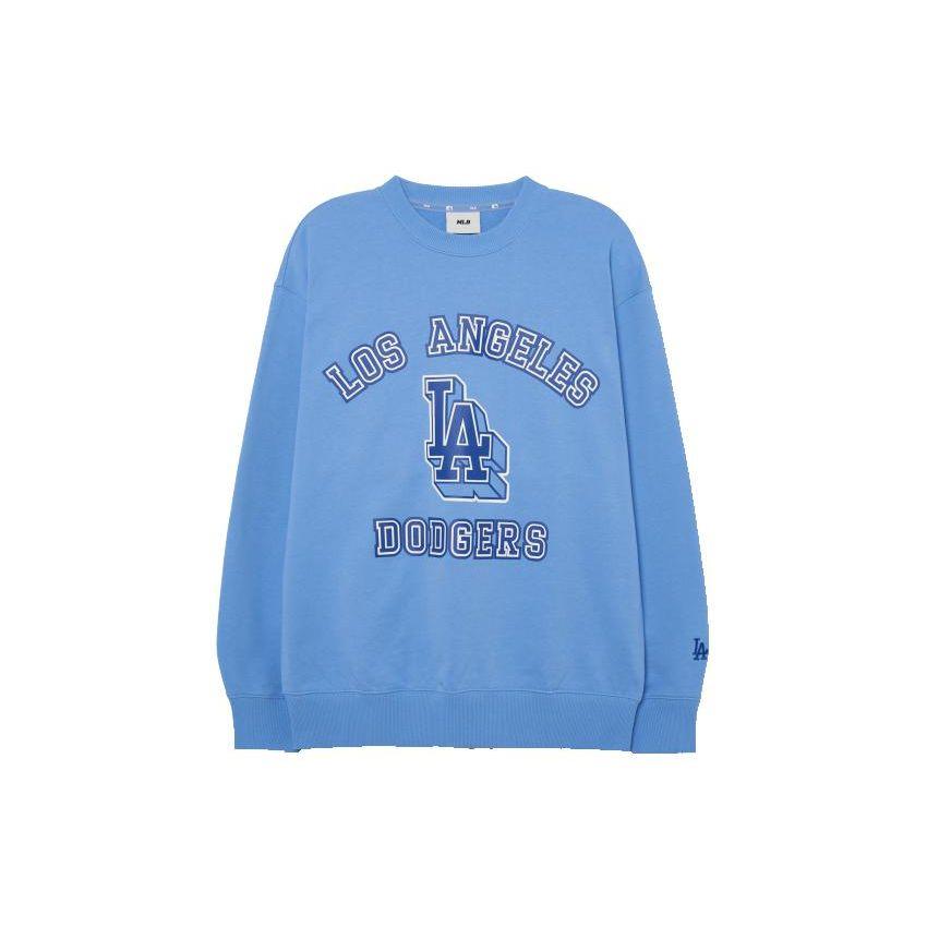 MLB Los Angeles Dodgers Свитшот с принтом в виде букв Унисекс Светло-голубой 3AMTV0131-07CBL