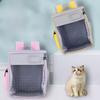 Oxford Breathable Cat Bag Pet Bag Outdoor Portable Bag Pet Backpack Fashionable and Breathable Large Capacity Pet Backpack