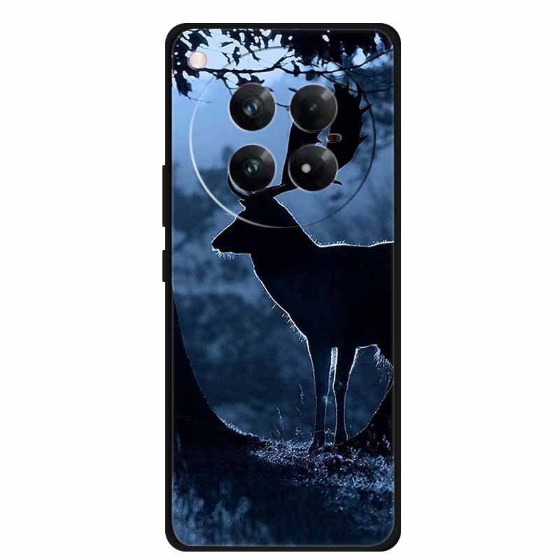 Для Infinix Zero 40 5G Чехол Черный Силикон ТПУ Расписной Планета Обложка Роскошный Животное Чехол Для Infinix Zero 40 4G Роскошный ЦветокFunda