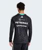 adidas Джерси с длинным рукавом для пилота команды Mercedes AMG F1 - Черный / Kf0148