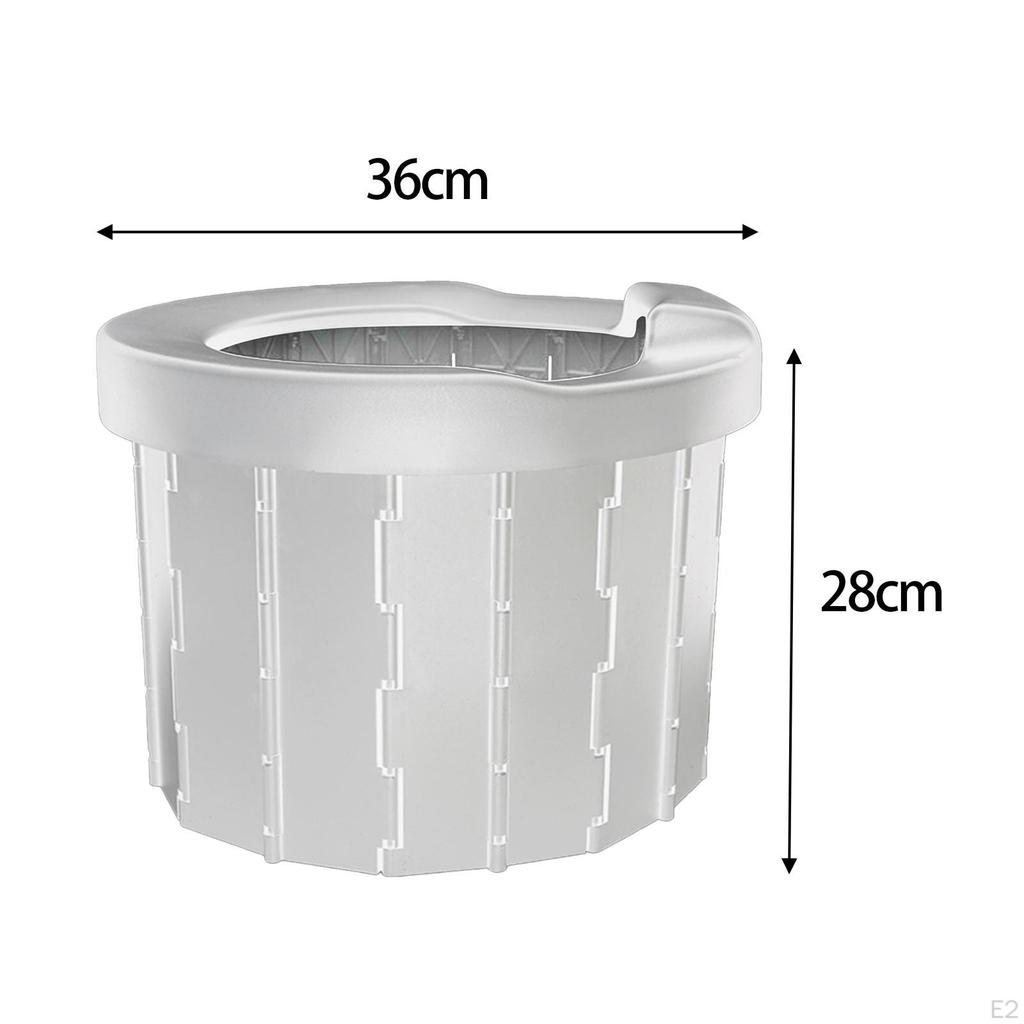 Портативный туалет, походный туалет, складной дорожный многоцелевой горшок для взрослых и детей