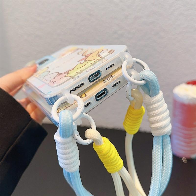 Cute Japanese Corner Creature Phone Case IPhone 16 Pro Max 15 14 13 12 11 Silicone Shockproof Cover