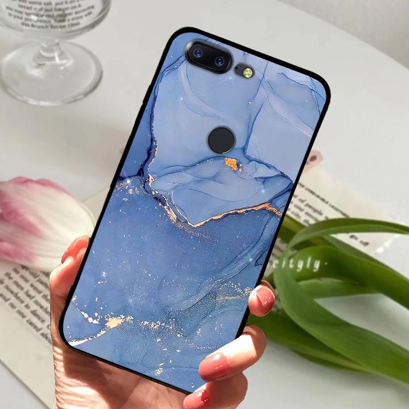 For OnePlus 5T Case 5 T Soft Silicone Cool Animal TPU Black Covers For One Plus 5T A5010 Bumper Color Printing Protective Shell