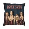 Дамиано Давид Maneskin Роскошная наволочка Украшение для спальни Поп-подушки для дивана Офиса Уличная подушка