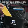 Car Back Seat Storage Bag Organizer Hanging Bag For Volvo Rdesign Polestar AWD V50 S60 XC60 S40 XC40 XC90 V60 S80 S90 V90 V70 T6