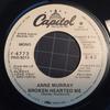 7inch Record ANNE MURRAY - Broken Hearted Me P4773PROMO CAPITOL 1979 US Country/Folk Used