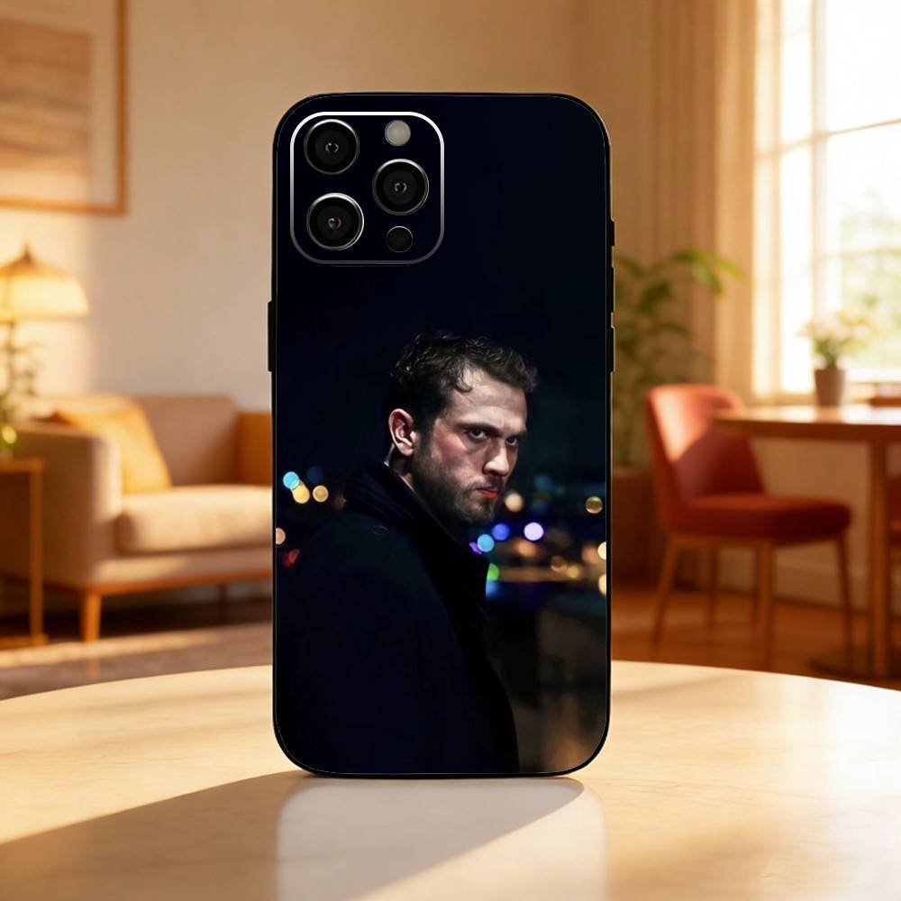 Турция C-Cukur Show TV Чехол для телефона для iPhone 17, 16, 15, 14, 13, 12 Plus, Max Мягкий силиконовый черный чехол