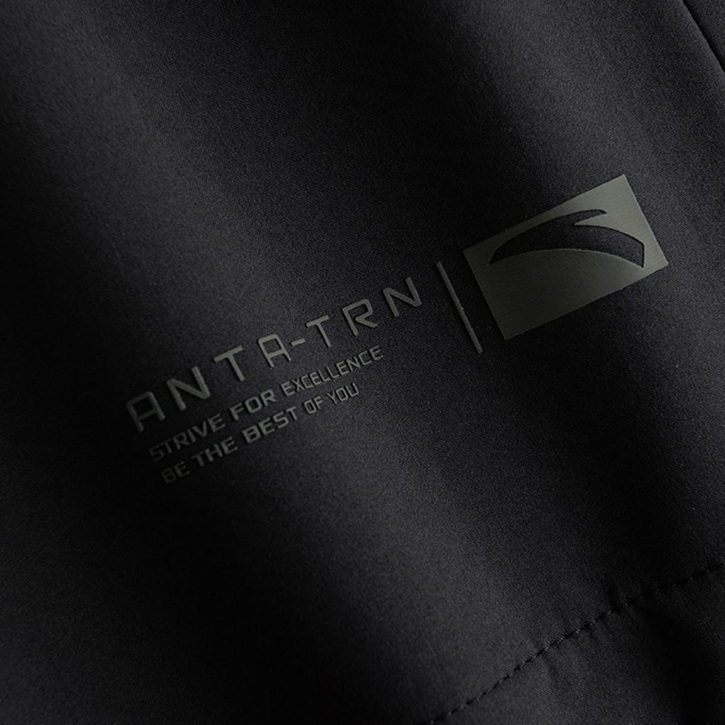 Anta Training Series Woven Sports Jacket 2025 Winter Thick Coat Men Jacket Black 952547603-4