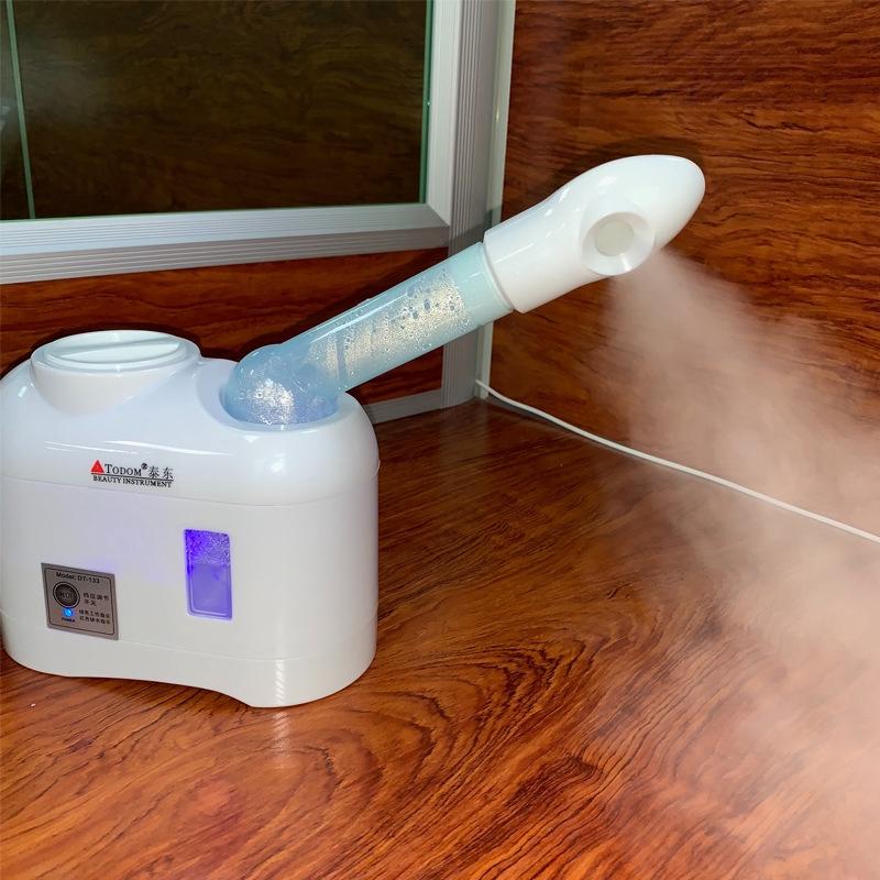 Домашний паровой аппарат для лица Использование травяного вапорайзера Арома Озон Сауна для лица Термический пар Увлажнитель Отбеливающий Увлажняющий Инструмент для ухода за кожей 220 В