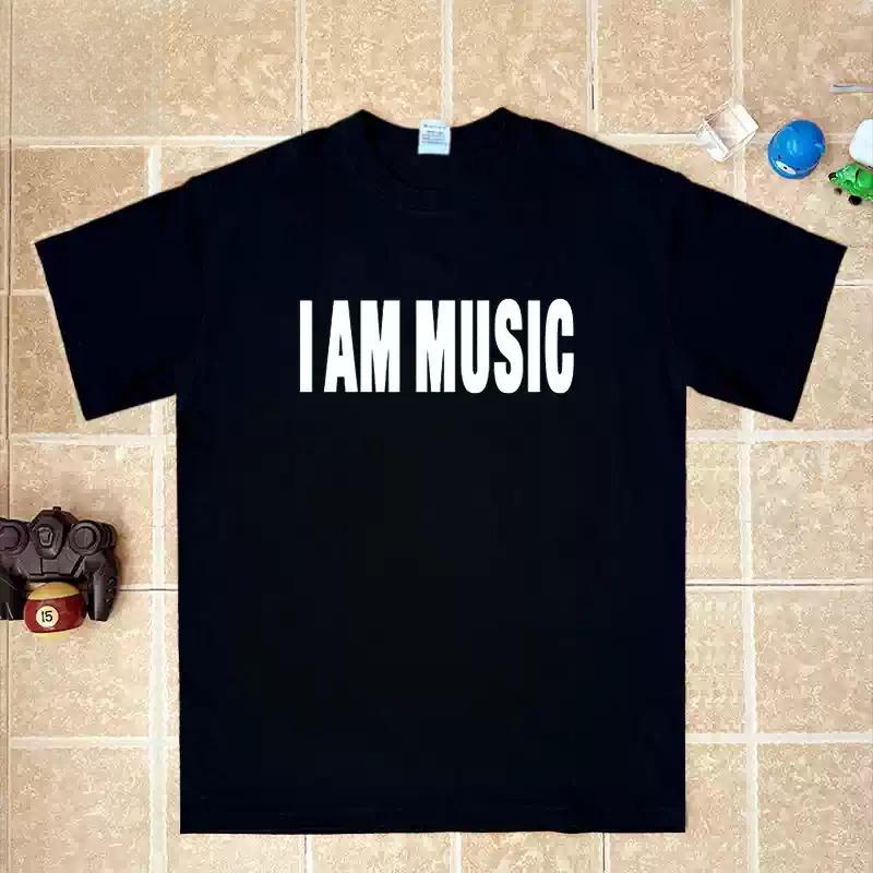 I AM MUSIC Playboi Cartis Identical Opium YVL Music Album Cotton Shortsleeved Tshirt for Men