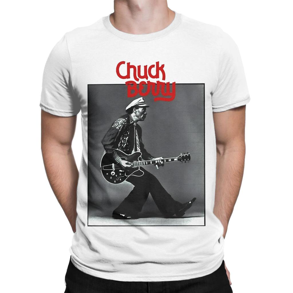 Little Queenie Chuck Berry Funny Graphic 100 Cotton Tshirt Chuck Berry Tees Tops For Unisex
