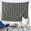 FICSIT Satisfactory Logo Tapestry Wall Hanging Aesthetic Home Decor Tapestries for Dorm Room