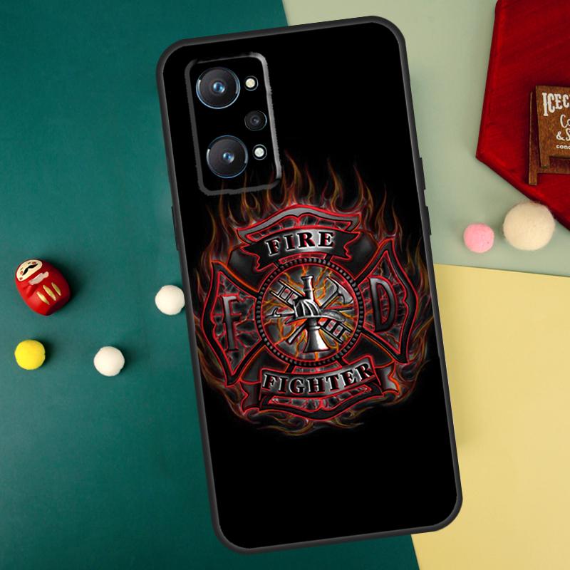 Чехол Пожарная служба спасения для Realme 15 Pro GT7 C55 C71 C53 C67 C75 C61 C33 C63 C51 C65 10 11 12 13 14 Pro Plus