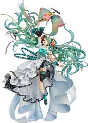 Character Vocal Series 01 Hatsune Miku Memorial Dress Ver. Готовая фигурка, окрашенная в масштаб 1/7 из АБС и ПВХ.