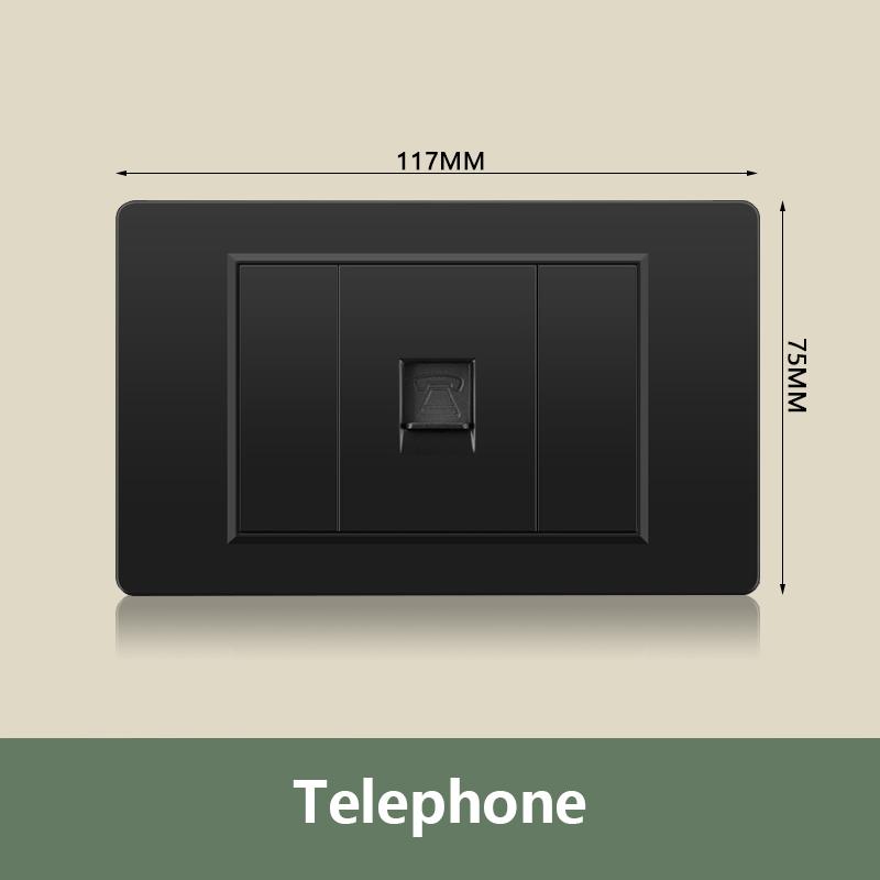 Электрическая розетка европейского корейского стандарта 220 В настенный светильник выключатель питания с USB Type-C 20 Вт интеллектуальная розетка для быстрой зарядки ПК панель ТВ ТЕЛ
