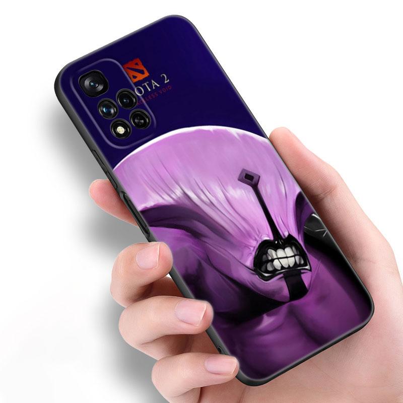 Игровой Dota 2 черный силиконовый чехол для телефона Xiaomi POCO X3 X4 NFC F5 M3 M4 M6 X5 X6 Pro F3 F4 GT 5G C55 C65 M5