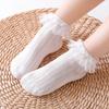 New Children's Lace Socks Spring Summer Baby Mesh Sock Girls' Lace Dance Sock Korean Edition Trendy Girls' Sock Toddler Socks