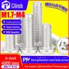 Galvanized Round Head Hardened Machine Screw M1.7-M4 (Cross Pan Head)