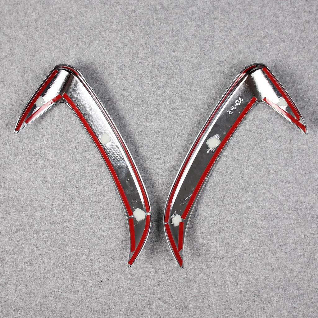 RUIQ Chrome Door Mirror and Side Mirror Covers for Toyota January 2022 (Top) Noah/Voxy (90 Series, onwards)