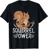 Funny Squirrel Power Zoo Keeper Gift Squirrel Tee Gift Unisex T-Shirt