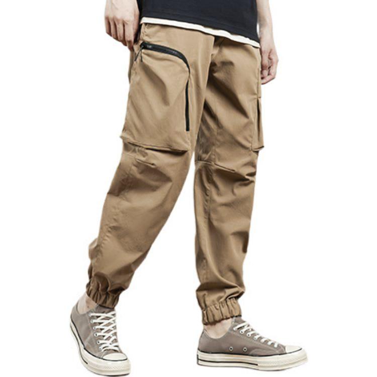 Converse Брюки карго мужские хаки средние 10024872-A01