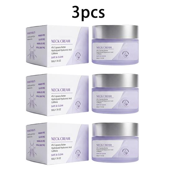 Moisturizing neck cream, gentle skin-friendly care, soft facial and neck skin, refreshing and moisturizing massage facial neck cream 50g