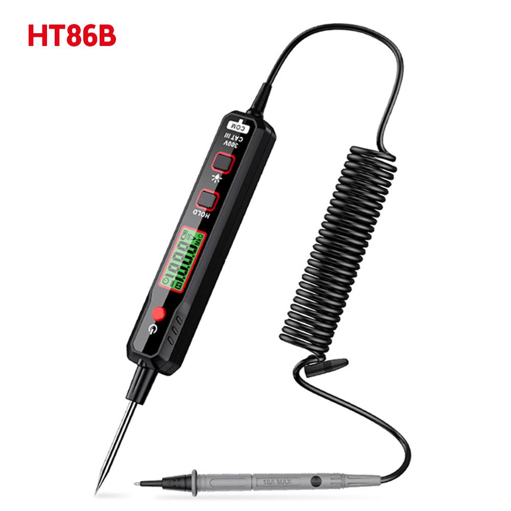 12V Car Voltage Detector Pen Electrical Circuit Test Pen Automobile Fault Maintenance Circuit Tester Digital Backlight Display