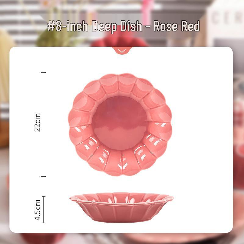 Роскошный набор посуды 2024: Элегантный набор из миски и тарелки - Идеальный подарок на новоселье
