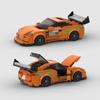 MOC F1 City Speed Sports Champion Racing Car Building Blocks Brick R34 RX-7 Vehicle Supercar Fast & Furious MK4 Supra Kids Toys