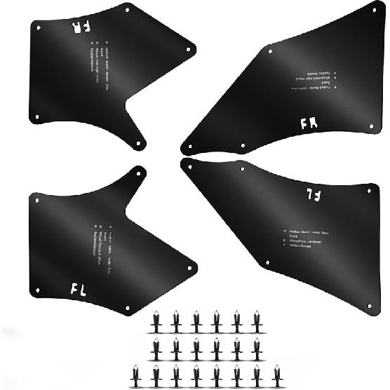 Подкрылки Toyota Tacoma, Брызговики, Защитные щитки и Подкрылки - Необходимые Защитные элементы колесных арок - Лучшие Аксессуары для Toyota Tacoma Для