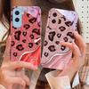 Чехол из закаленного стекла для телефона Leopard Sequin Snake For Honor 200 90 8X 9X Pro Lite P50 P40 Nova 10 11i P60 Magic4 6 Mate 20 50
