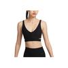Zenvy Dri-Fit Rib Fashion Skin-Friendly Breathable Comfortable Sports Underwear Women Underwear Black HF5379-010