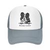 Custom Border Collie Dog Baseball Cap Outdoor Women Unisexs Adjustable Pet Animal Trucker Hat Autumn Personalized Dad Hat