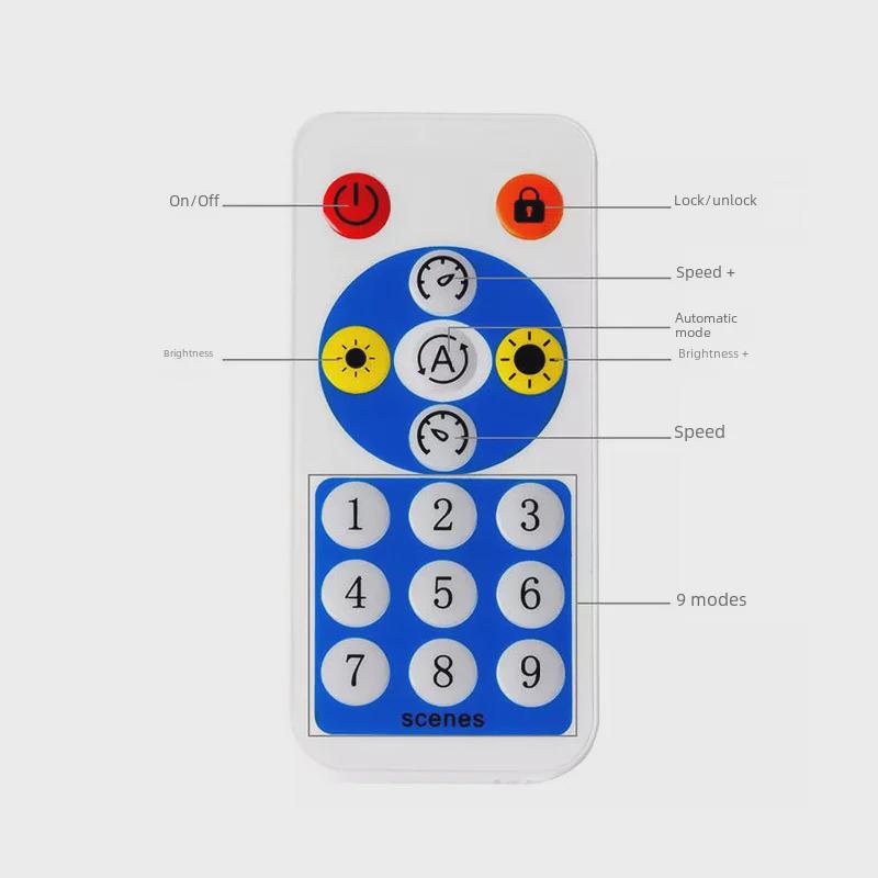 Контроллер Bluetooth RF16 SP602E: 4-канальный контроллер цветного света с мобильным приложением, DC5-24V