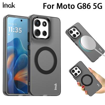 Чехол для телефона Moto G86 5G IMAK Chocolate Magnetic Case