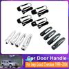Накладка на дверную ручку автомобиля для Jeep Grand Cherokee WJ 1999 ~ 2004, хромированные дверные ручки, набор внешних деталей автомобиля