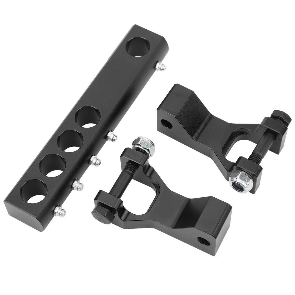 ATV Front Rear Lowering Kit Adjustable Replacement for Banshee 350 YFZ350 Warrior 350 YFM350X Black