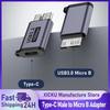 USB 3.0 Micro B Male на Type-C Female Адаптер Разъем для Внешнего HDD Жесткого Диска Кабель Type-C USB3