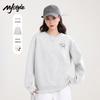 MJ STYLE Women's Loose Round Neck Long Sleeve Sweatshirt