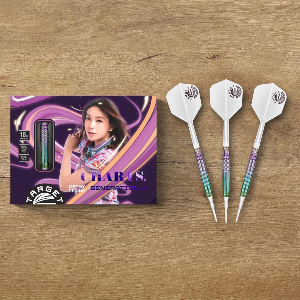 TARGET CATHY LEUNG CHARIS GEN-4 90% Tungsten 18g Soft Tip Darts