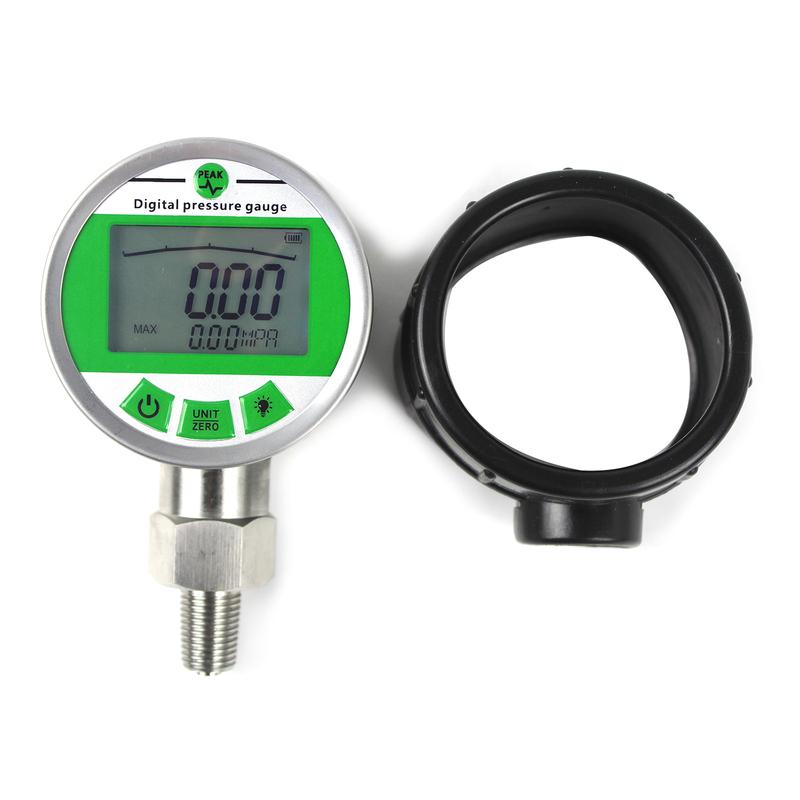 Digital Hydraulic Pressure Gauge -0.1-100MPA/14500PSI with G1/2 Interface 0.4%FS Accuracy Air Gas Water Oil Pressure Gauge