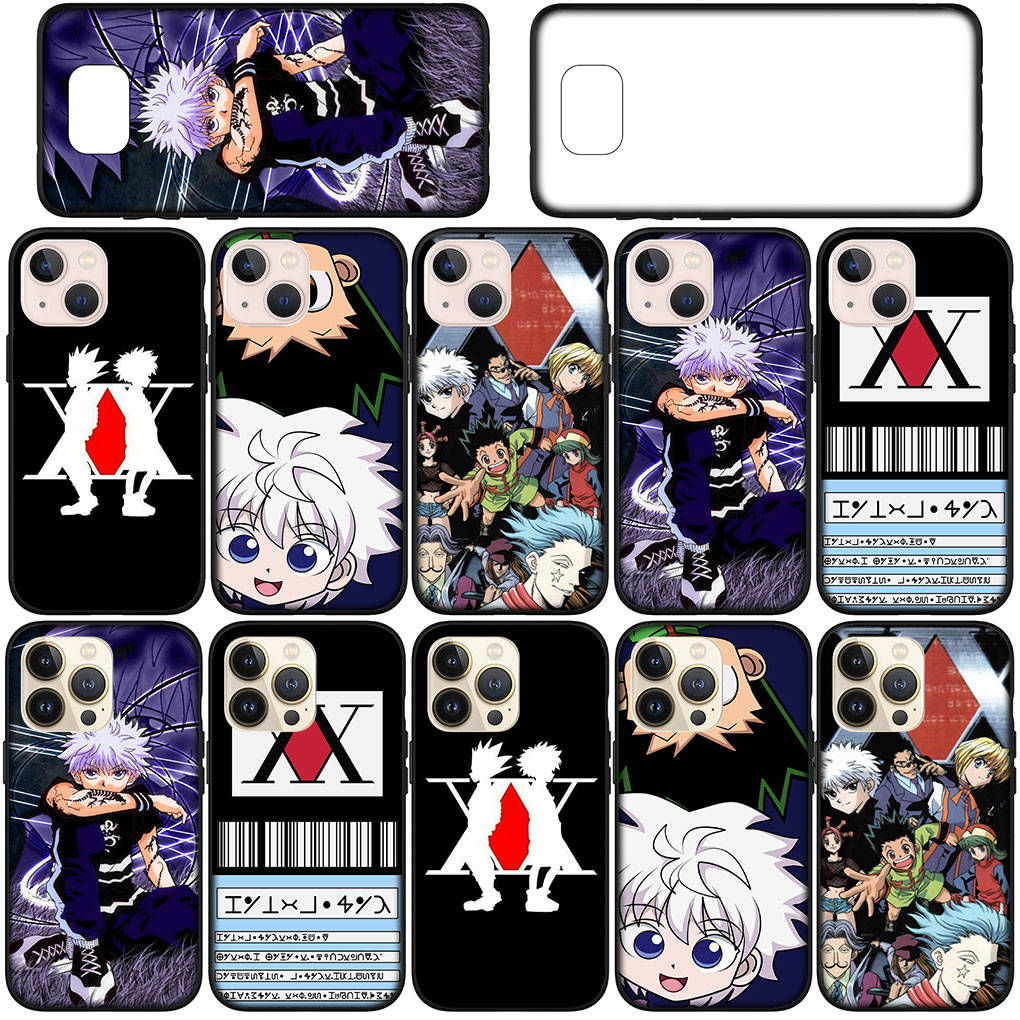 Чехол для iPhone 15 14 Xiaomi Redmi Note 13 12 11 Pro Max X 8 7 9 XR Samsung Galaxy S24 S23 OPPO Huawei Gon Freecss Hunter X Hunter Killua чехол для телефона