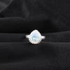 Milky Opal Gemstone 925 Sterling Silver Jewelry Handmade Designer Ring For Women RR-77-20