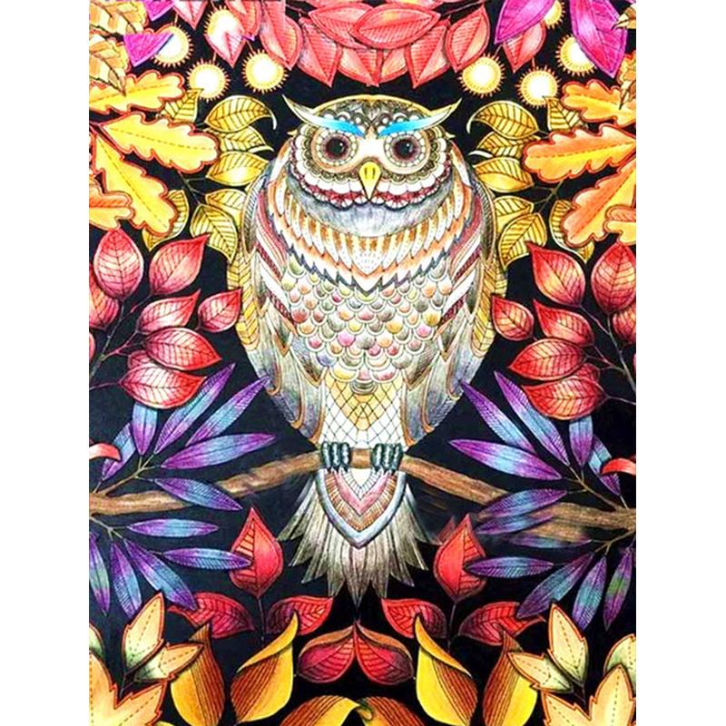 5d Алмазная вышивка Сова Мозаика Набор для вышивки крестом Круглая квадратная алмазная живопись Животное Новое поступление Стразы из бисера Ручная работа Хобби