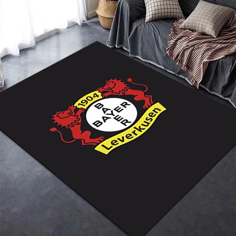 2025 Новый ковер Bayer 04 Leverkusen для гостиной, спальни, дома, украшение дивана, детский нескользящий коврик13